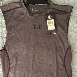 Under Armour Charcoal Sleeveless Top